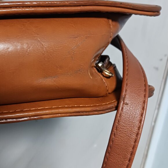 Belle Rose Leather Satchel - Picture 6 of 13